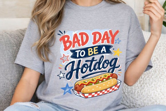 Bad Day to Be a Hotdog PNG: PatrioticPng for Grill Season