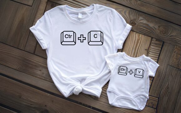 Copy Paste Matching Shirt Set SVG PNG: Your Ultimate Design Toolkit