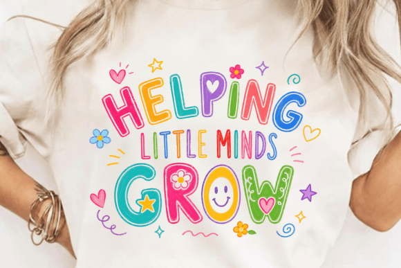 Helping Little Minds Grow PNG: A Designer's Classroom Companion