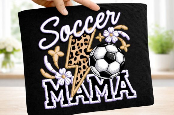 Soccer Mama Mom Leopard Mother's Day Png: A Bold Graphic for Team Moms